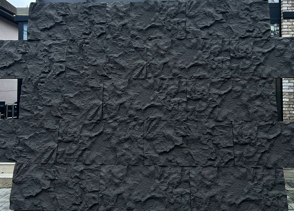 PU Rock Stone Pure Black
