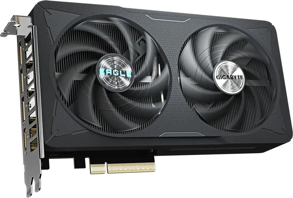 Видеокарта Gigabyte NVIDIA  GeForce RTX 5060 GV-N5060EAGLE OC-8GD 1.0 8ГБ Eagle, GDDR7, OC,  Ret