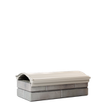 Парапет полимеркомпозитный Monblan 200/225/225 (1 кирпич) бежевый