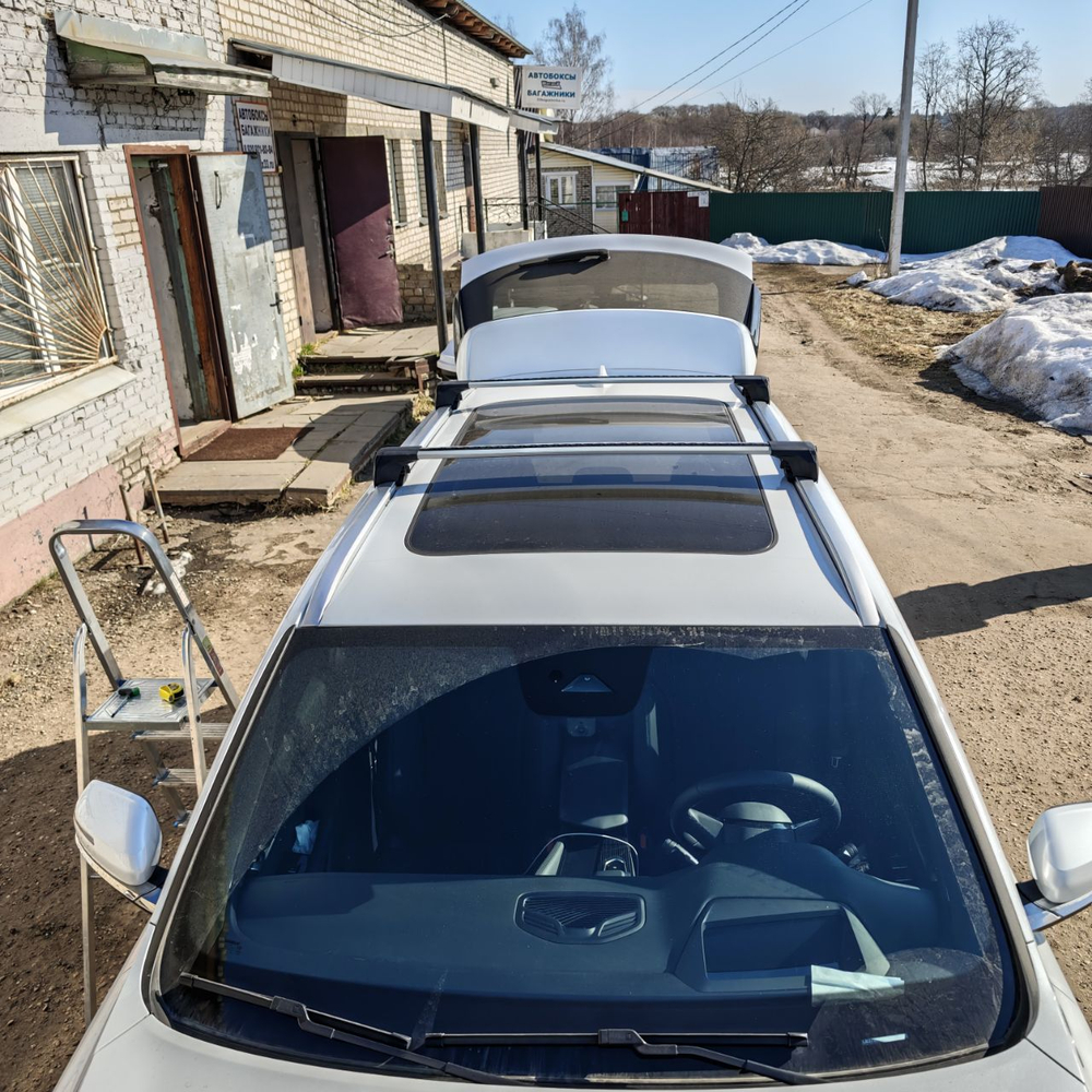 Багажник Lux Scout 2 на Geely Monjaro