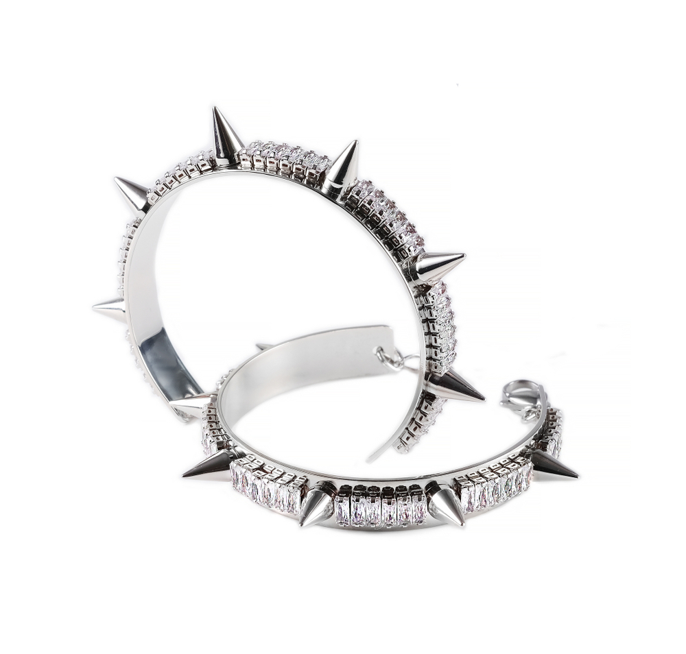 diamond spike bracelet