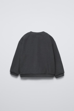 ZARA ЖАКЕТ SOFT TOUCH, АНТРАЦИТОВО-СЕРЫЙ