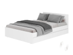 Кровать 1,4 м "Симпл" КР-12 без основания (белый)