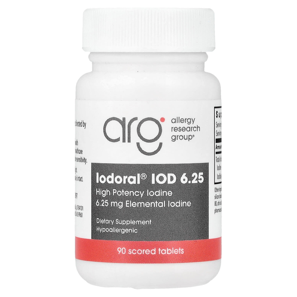 Optimox, Iodoral® IOD 6,25, 6,25 мг, 90 делимых таблеток