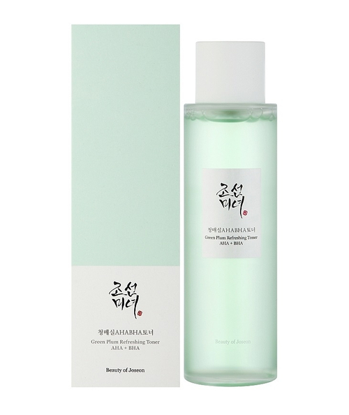 Beauty of Joseon Отшелушивающий тонер для лица Green Plum Refreshing Toner: AHA+BHA,150 мл