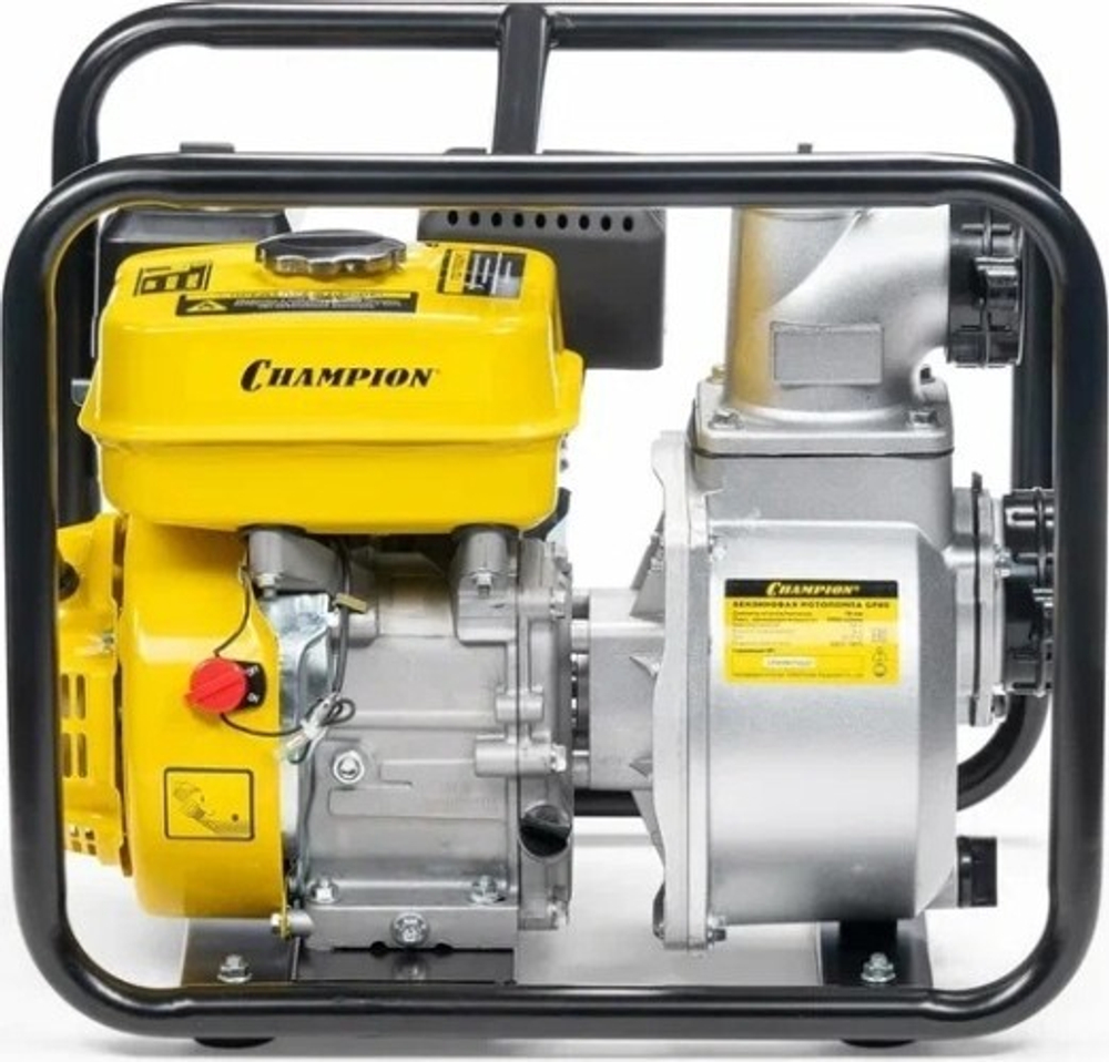 Мотопомпа бензиновая CHAMPION GP80 для слабозагрязненной воды
