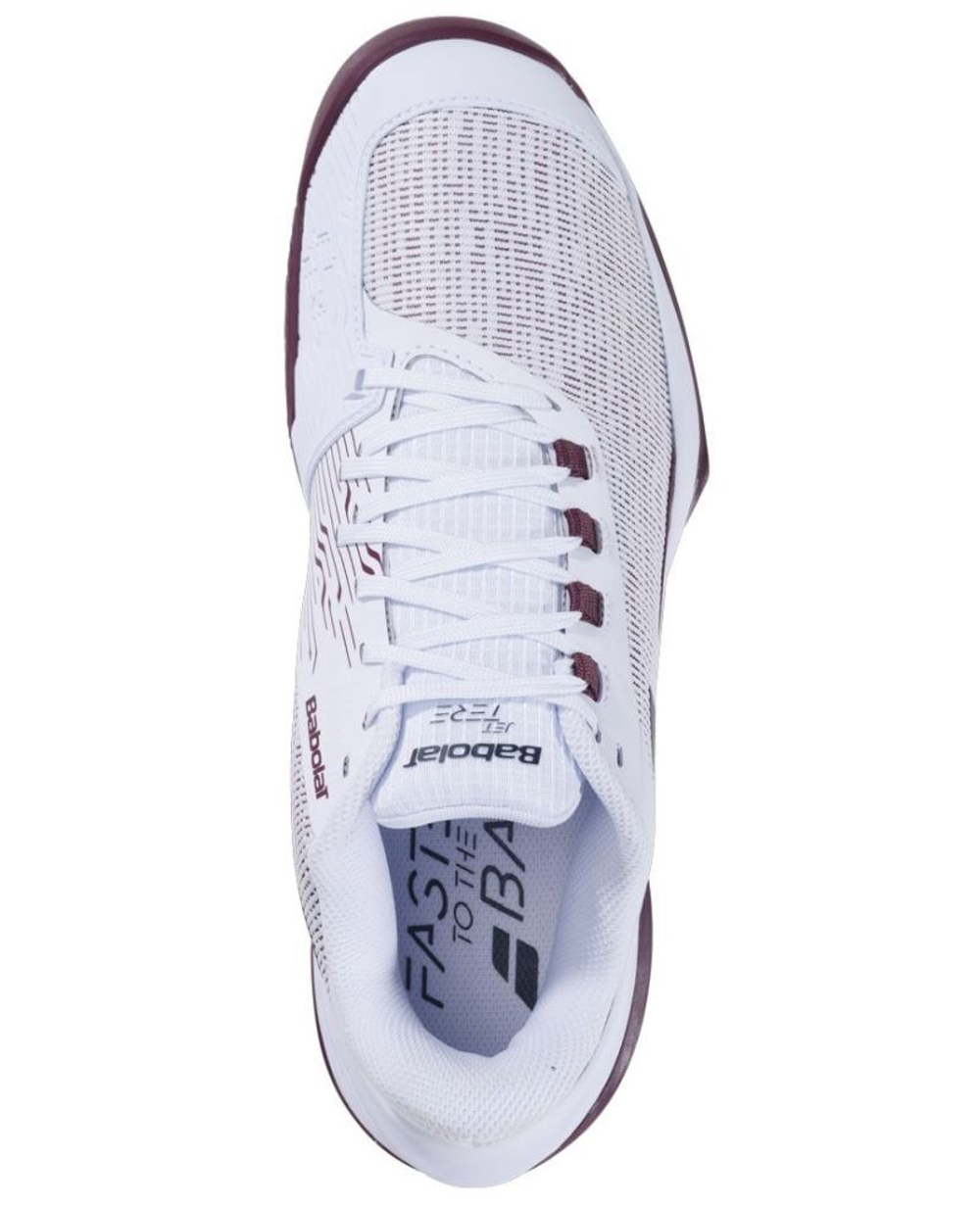 Теннисные кроссовки Babolat Jet Tere 2 Clay - white/port royale