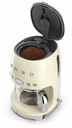 Кофеварка капельная Smeg DCF02CREU, кремовый