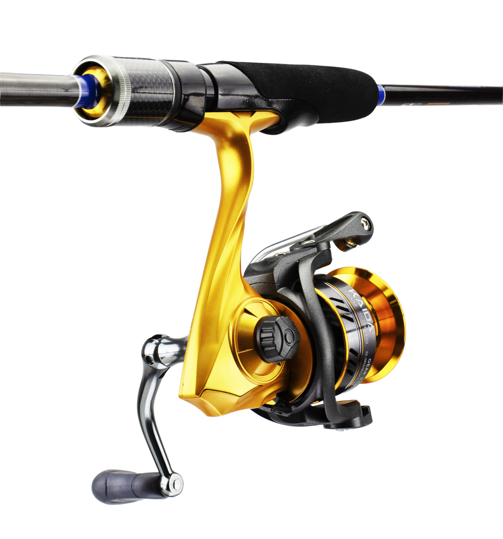 Катушка безынерционная Kaida Shine 3000 c маленькой шпулей (3000, 5+1BB, мет. шпуля)