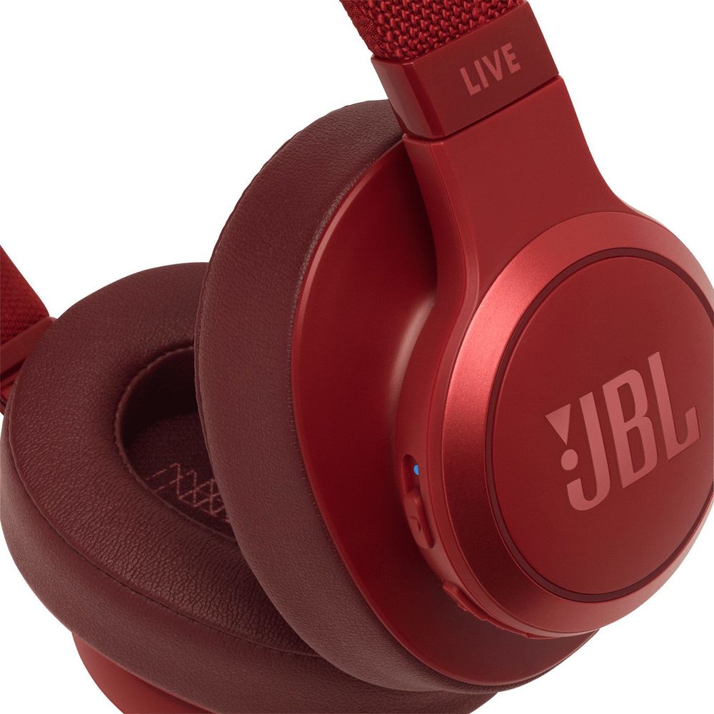 Беспроводные наушники JBL LIVE 500BT Red - купить на официальном сайте JBL