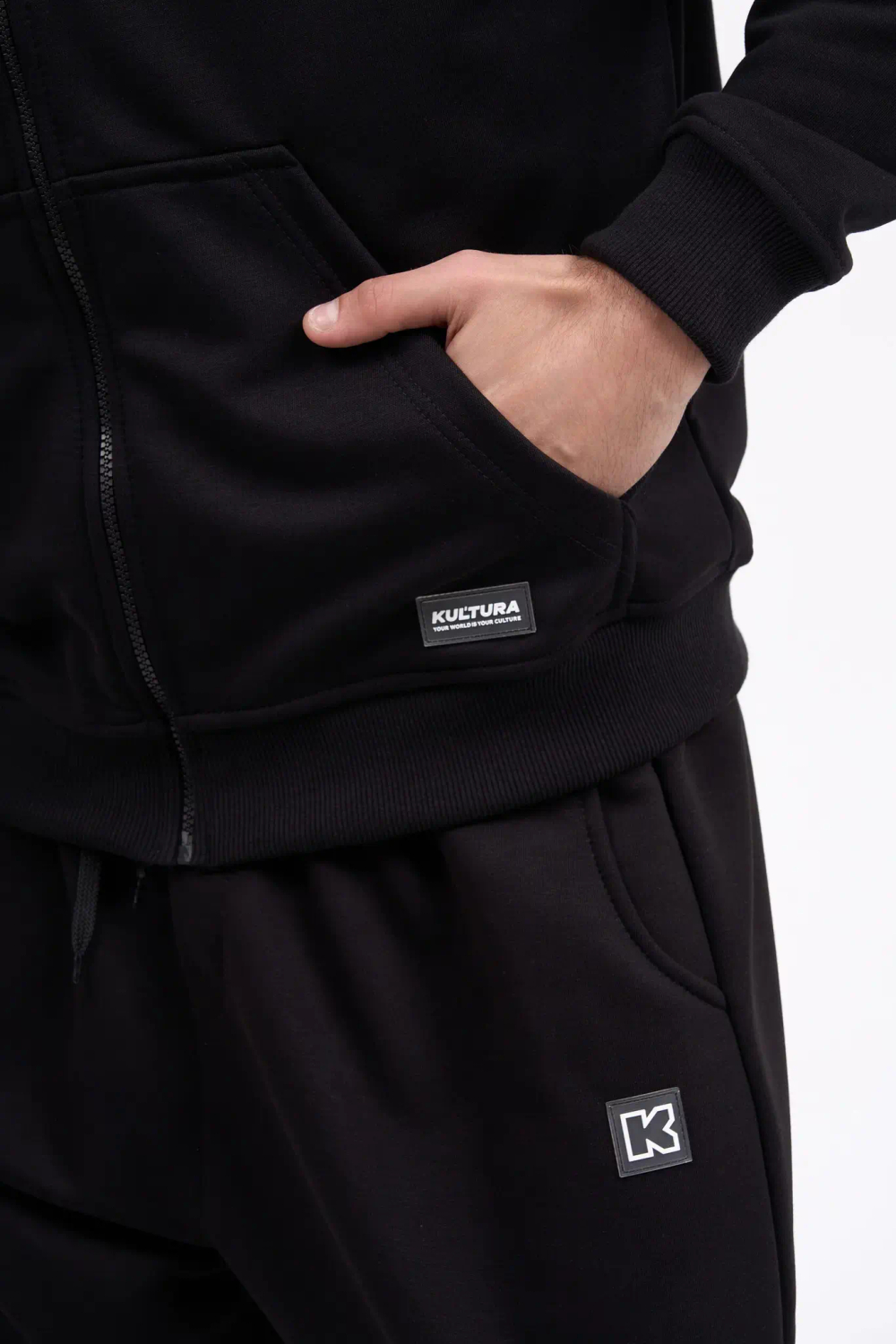 Зиппер KUL'TURA Oversize "Basic" Черный