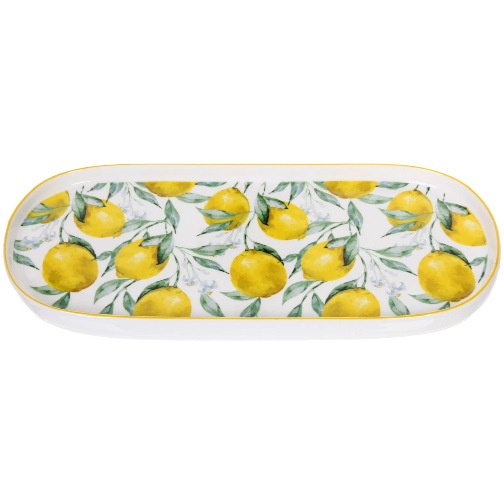 Блюдо керамическое «Limoncello» 33*14,5см