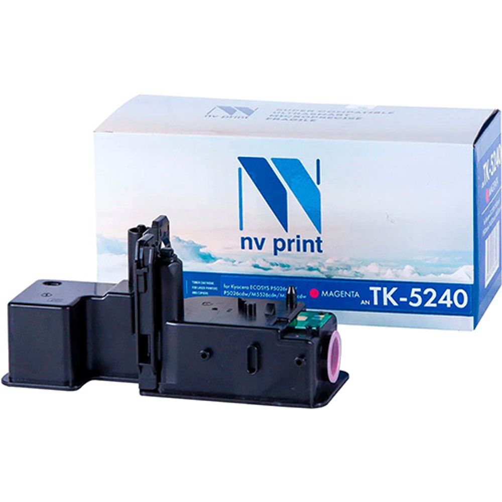 Тонер-картридж NVP NV-TK-5240 Magenta для Kyocera Ecosys P5026cdn/P5026cdw/M5526cdn/M5526cdw (3000k)