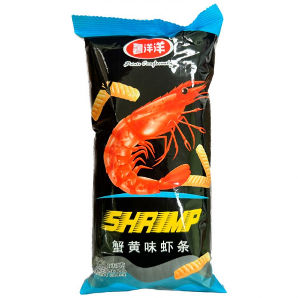 Чипсы ShuYangyang Shrimp Black креветочные