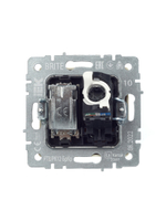 BRITE Розетка двойная TV+RJ45 кат.5E РТВ/РК12-БрКр бежевый IEK