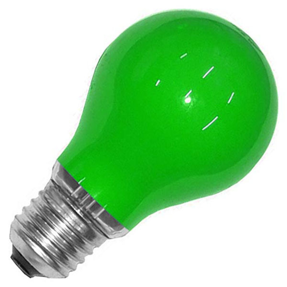 Лампа накаливания обычная 40W R60 Е27, Зеленая