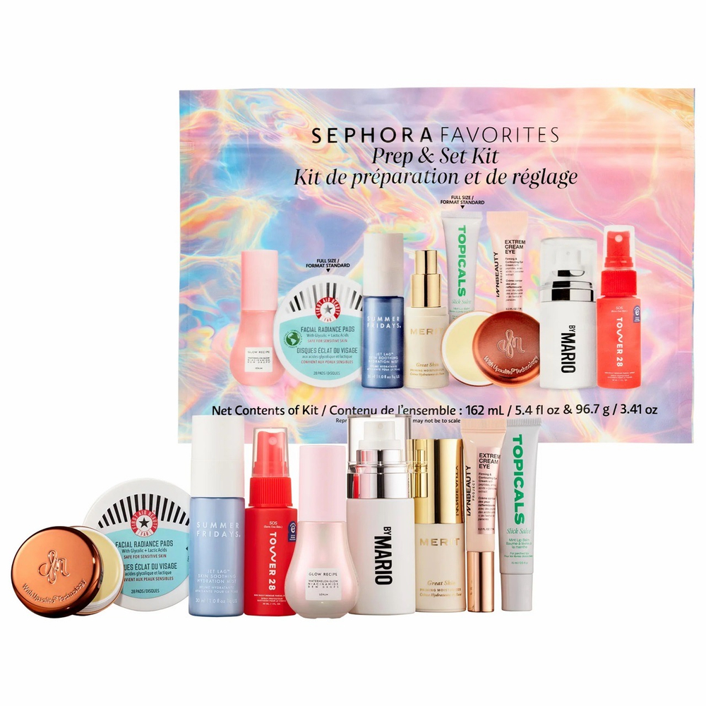 Sephora Favorites Prep & Set Makeup and Skincare Value Set