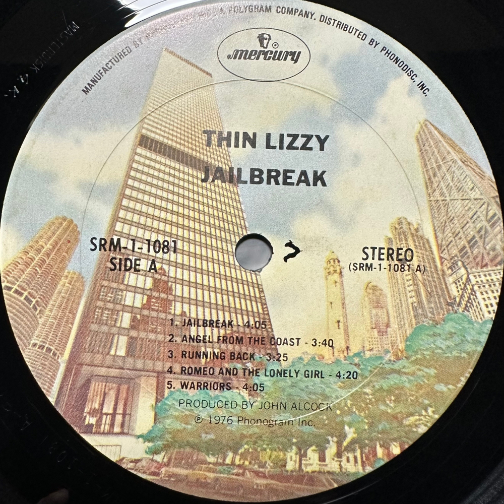 Thin Lizzy - Jailbreak (США 1976г.)