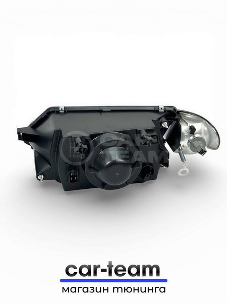 Фары на ВАЗ 2113, 2114, 2115 передние с Bi LED модулями 3.0 дюйма, тонированные поворотники (под ключ)