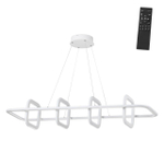 359184 OVER NT23 312 белый Светильник подвесной диммируемый, в комплекте пульт ДУ IP20 LED 4000К 175W 220V ONDO