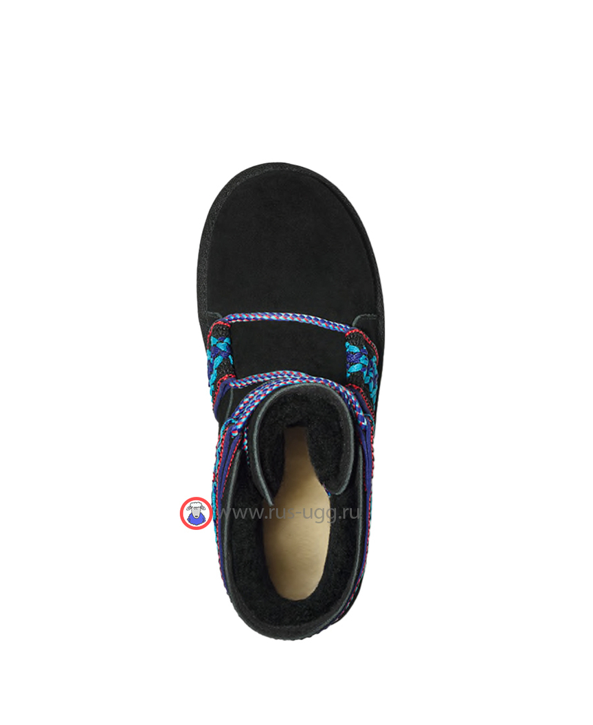 CLASSIC MINI BRAID PLATFORM Black