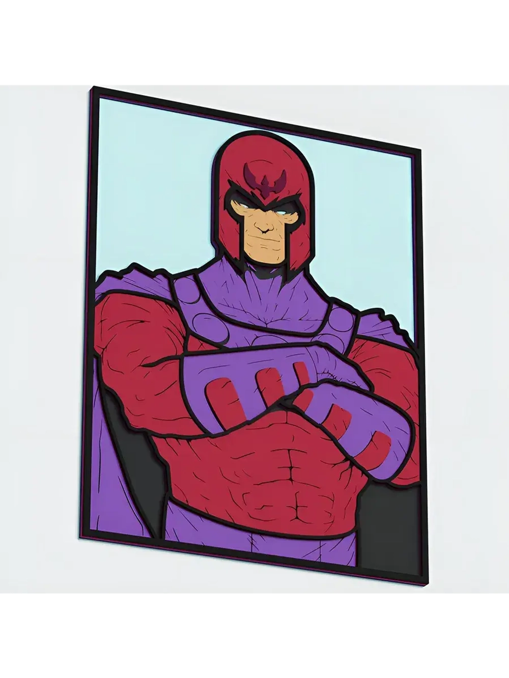 3D Картина по номерам из дерева Магнето, 23x30 см