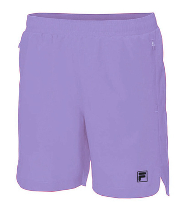 Мужские теннисные шорты Fila Elrik - lavender grey