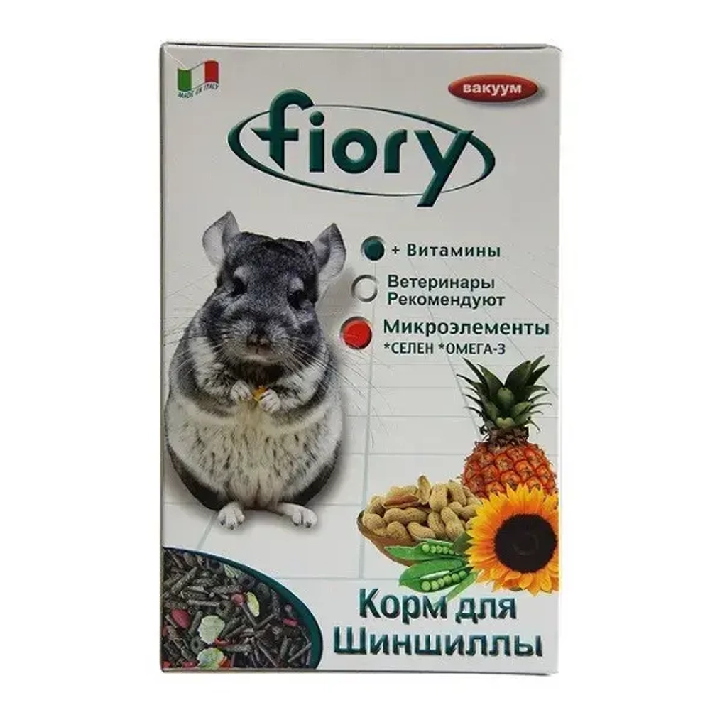 Fiory корм для шиншилл cincy - 800 г