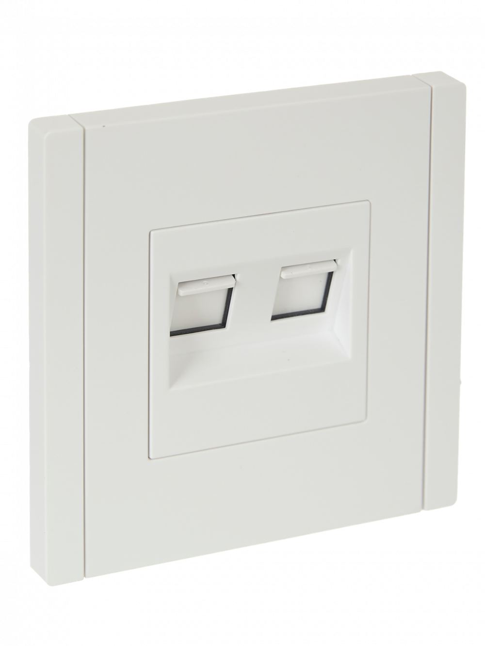 FORTE&PIANO Розетка двойная RJ11+RJ45 кат.5E FP235 белый IEK
