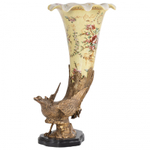 Ваза Wah luen handicraft рог 38 см