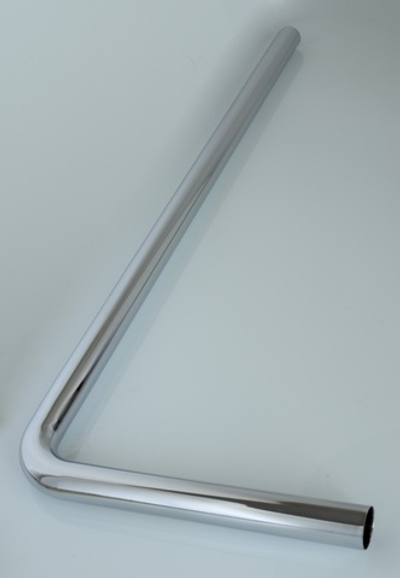 Колено хром. Ganzer Ф32мм-30см-80см (50/1шт)