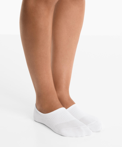 OYSHO Набор из трех пар спортивных невидимых носков из хлопковой смеси, серый меланж