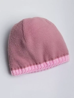 Шапка для девочки зимняя вязаная с помпоном