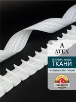 Шторная лента универсальная белая