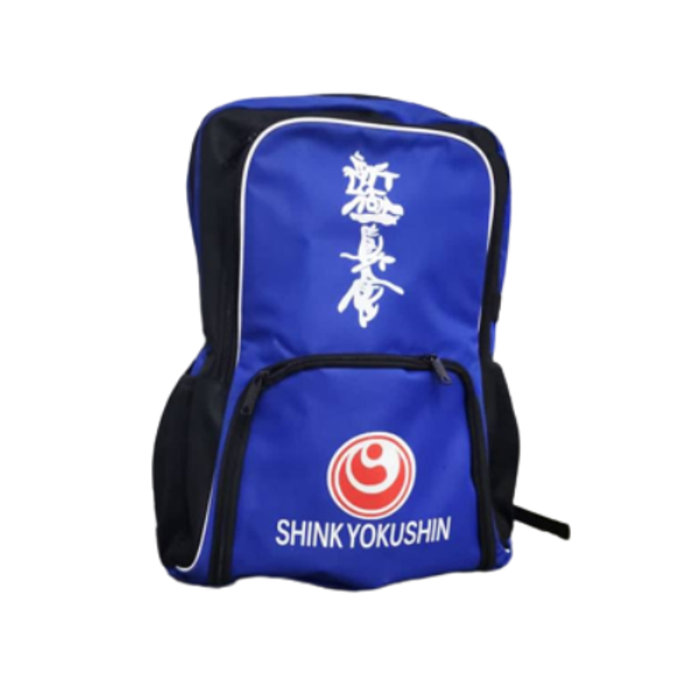 Рюкзак синий Shinkyokushinkai