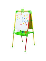 Доска знаний-мольберт двусторонний светофор желто-красный (арт.M2N/СФ)