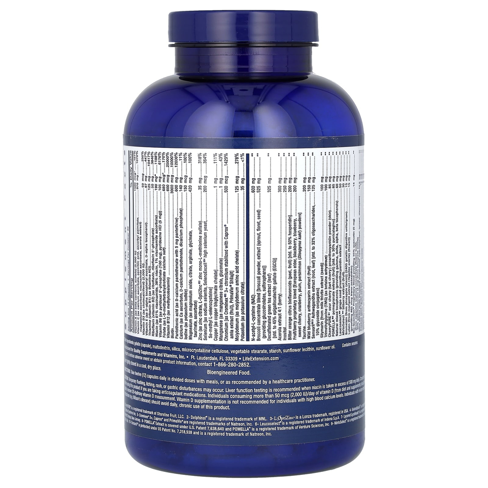 Life Extension, Mix, комплексная добавка в капсулах, 360 капсул