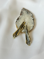 серьги бронза кора