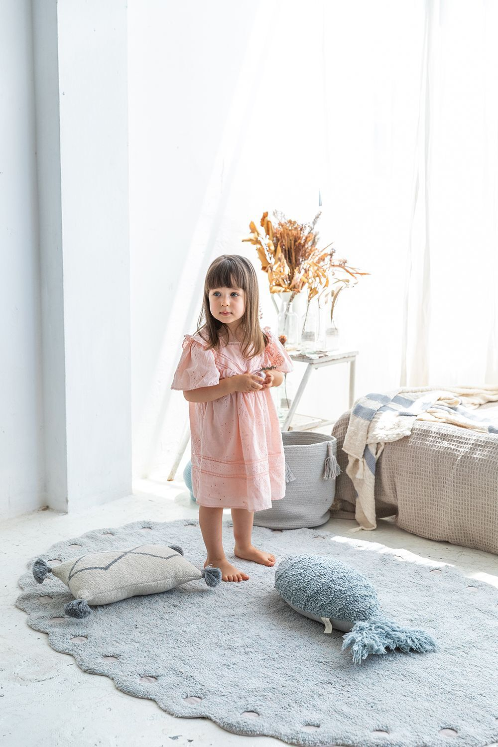 Ковер Lorena Canals Picone Pearl Blue (130 x 180 см)