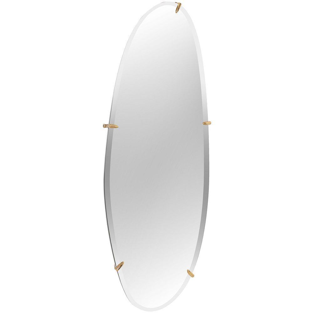 Зеркало настенное Лаундж 45см х 100см Айвори