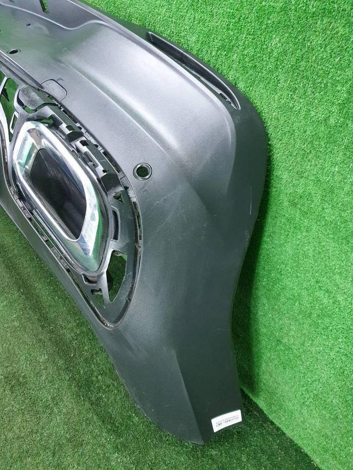 Юбка заднего бампера Mercedes GLE C167 (19-23) AMG