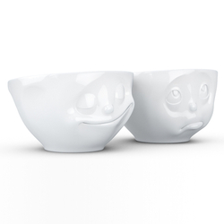 Набор чаш 2шт 200мл Tassen Happy & Oh please белый