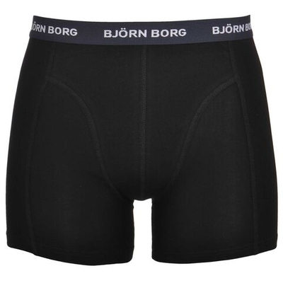 Мужские боксеры спортивные Björn Borg Noos Contrast Solids Sammy Shorts - black
