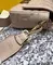 Сумка из кожи Fendi Baguette светло-розовый