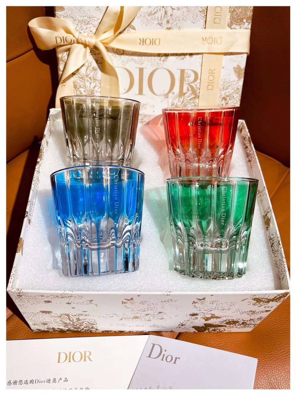 Набор стаканов Dior 4 шт., арт. 471809555