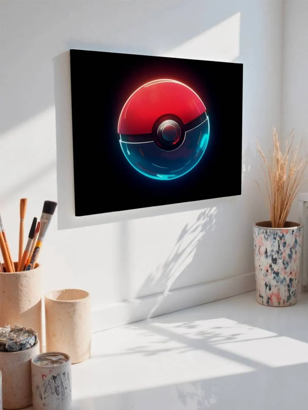Картина на стену 40 X 50 Покемон бол