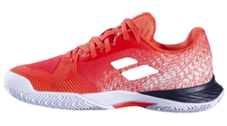 Детские теннисные кроссовки Babolat Jet Mach 3 Junior Clay - Red
