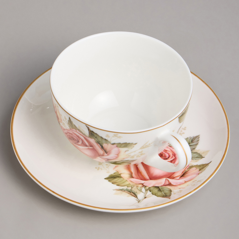 Чайная пара 300мл "Корейская роза"