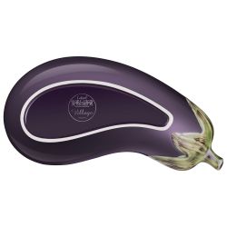 БЛЮДО СЕРВИРОВОЧНОЕ LEFARD "БАКЛАЖАН" 24Х12Х3,5 СМ/350 МЛ