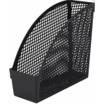 Лоток А4 вертикальный для бумаг Staff «Profit» 270*100*250мм сетчатый полипропилен черный (6/30)